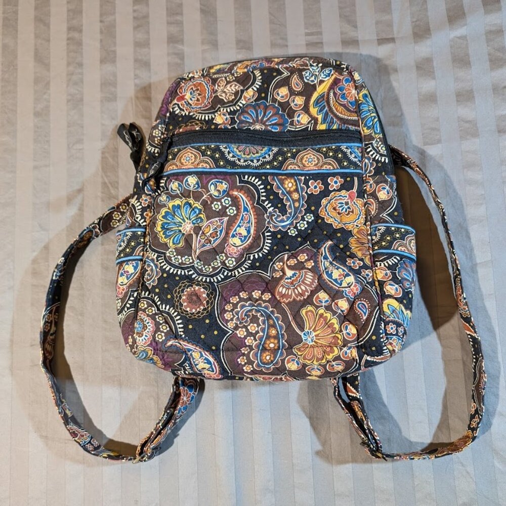 Vera Bradley Multicolor Paisley Backpack